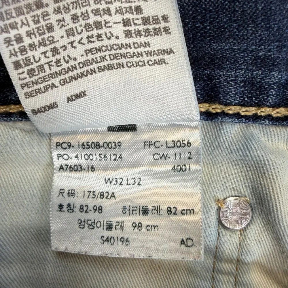 Levi's 508 Regular Taper Fit Jeans Men's Size 32x32 Blue Medium Wash Denim Pants